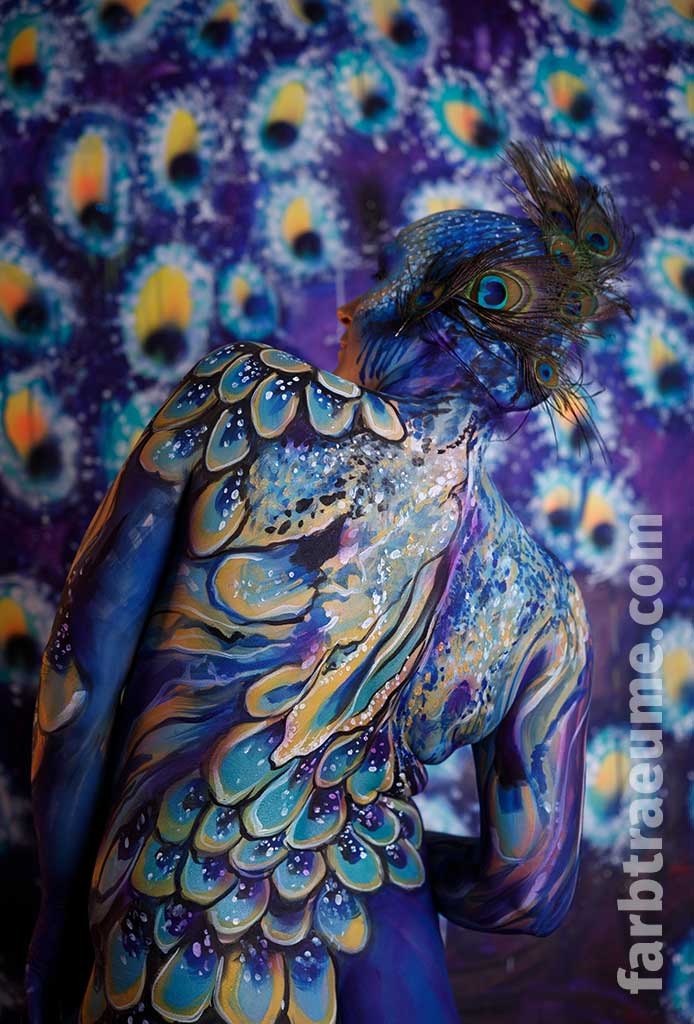 Bodypainting mit Fotoshooting