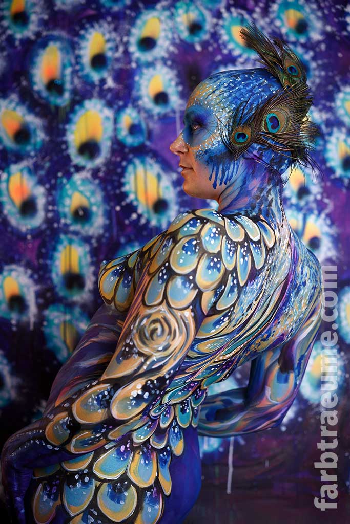 Bodypainting mit Fotoshooting