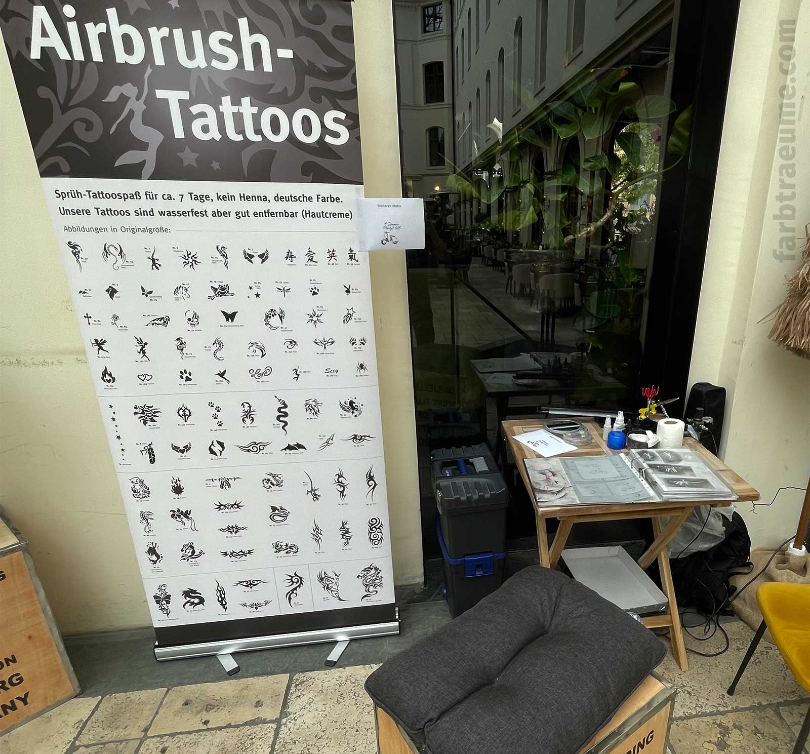 Airbrush Tattoos – Der Publikumsmagnet für Ihr Event